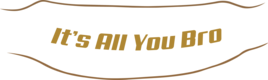 itsallyoubro
